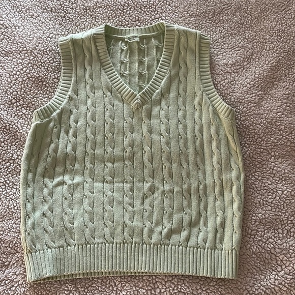 Brandy Melville Tops - Light pale green sweater vest